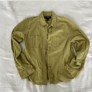 Olive green corduroy jacket